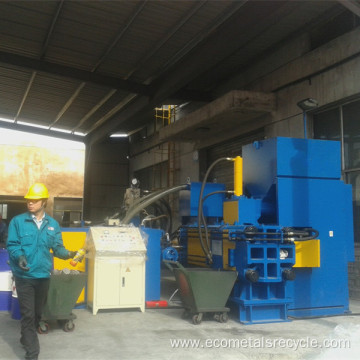 Horizontal Scrap Steel Turnings Briquette Making Machine